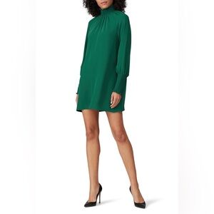 Amanda Uprichard Vibrant Green Long Sleeve Dress